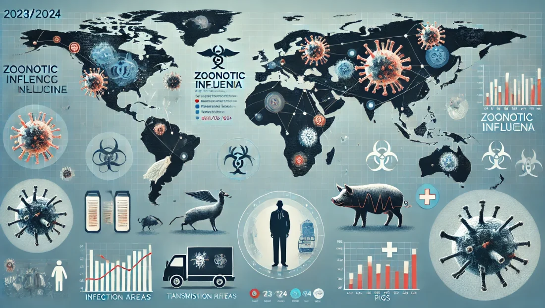 Зоонозний грип у сезоні 2023/2024 років (аналітичний огляд)