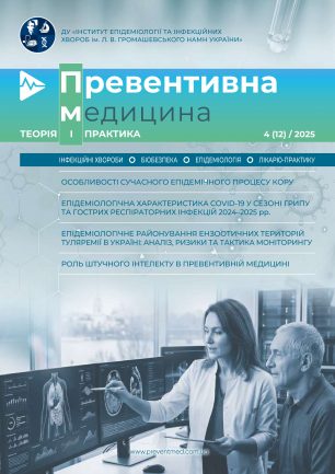 Превентивна медицина 4 (12) / 2025